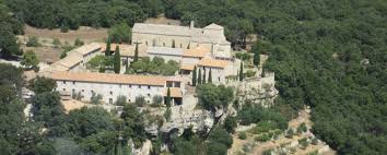 The Priory of Notre-Dame de Ganagobie in Provence