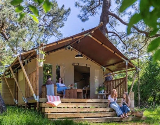 ecolodge en camping 3 étoiles dans le Verdon
