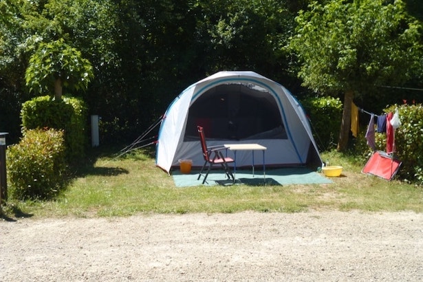 emplacement de camping dans le Verdon